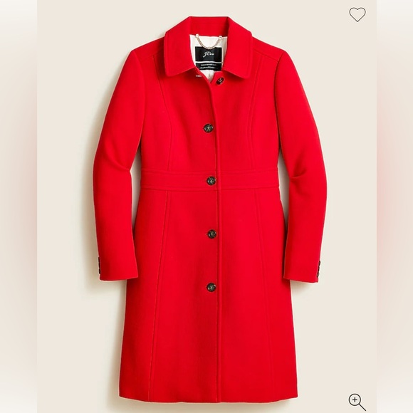 J crew Lady Day Coat 0P black Old version - Picture 5 of 6